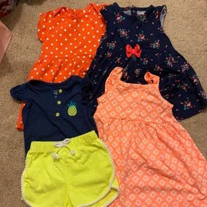 Assorted Baby Girl Outfits